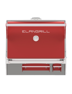 Forno a carbonella -  In acciaio inox - 2 griglie inox...