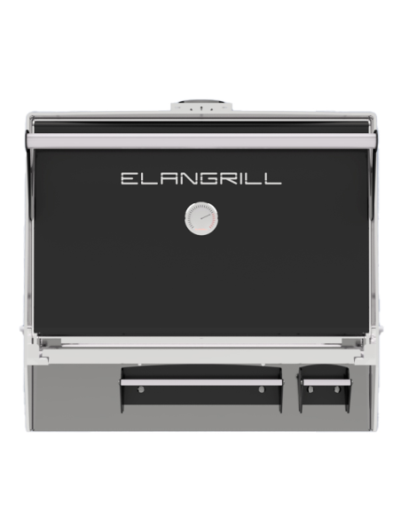 Horno de carbón - Acero inoxidable - 2 parrillas ajustables de acero inoxidable - cm 70 x 72.3 x 79.1 h