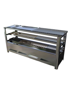 Parrilla de carbón - Ideal para cocinar brochetas, asados...
