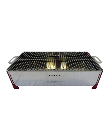 Barbecue da tavolo a carbonella - Design elegante -  Dimensioni cm 60 x 30 x 16 h