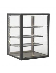 Escaparate neutral - N. 3 estantes - Acceso trasero -...
