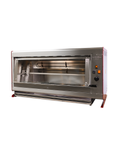 Rotisserie for porchetta - Meat: Ø30/35cm - N.1 rod - Rod...