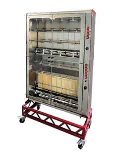 Electric vertical rotisserie - Capacity N. 32 Chickens -...