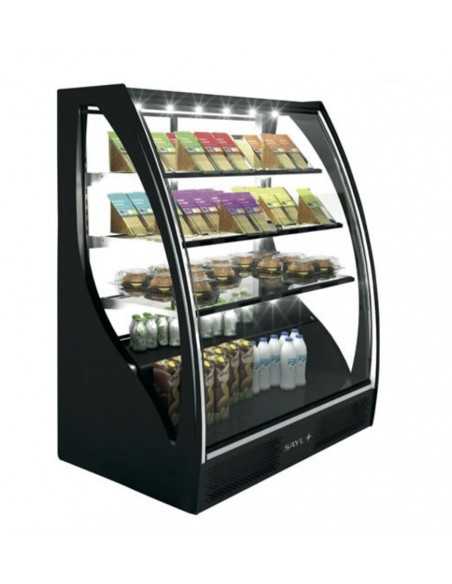 Murale refrigerato - Ventilato - Temperatura +4°/+8°C - Luce led - cm 101.5 x 62 x 124 h