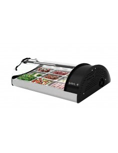 Refrigerated display case - Static - Temperature +4°/+8°C...