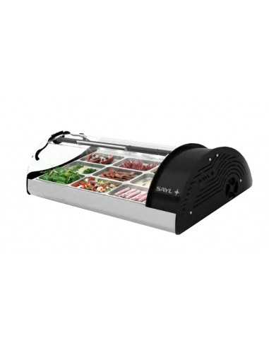 Vitrina refrigerada - Estático - Temperatura...