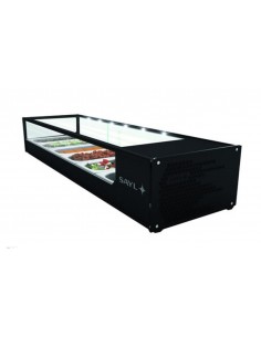Refrigerated display case - Temperature 2°/ 6°C- Capacity...