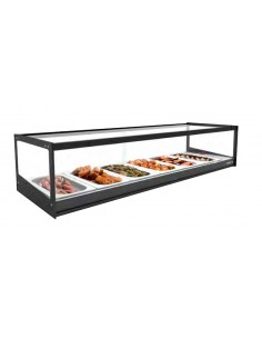 Vitrina baño maría - Temperatura +30°/ +80°C - Vidrio...