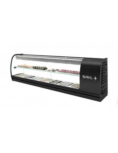 Sushi refrigerated display case  - Temperature...