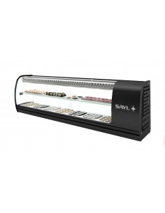 Vitrina refrigerada para sushi - Temperatura +2°/ +6°C -...