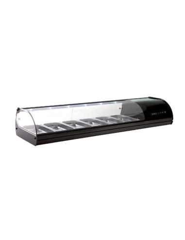 Sushi refrigerated display case - Temperature...