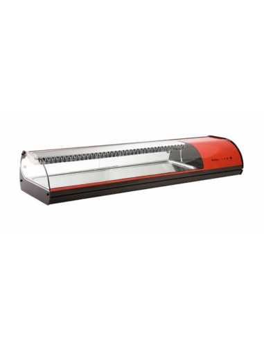 Vitrina refrigerada para sushi - Temperatura...