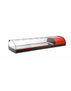 Vitrina refrigerada para sushi - Temperatura +2°/ +6°C -...