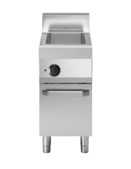 Electric cooker - Monovasca liters 40 - Power kW 7.6 - Dimensions cm 40 x 70 x 85 h