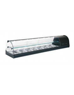 Refrigerated display case - Temperature +2°/+6°C -...
