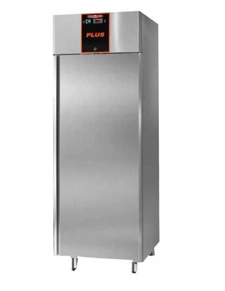 Armadio frigorifero - Acciaio inox - 1 porta - Temp. -18/-22°C - Ventilato - Capacità lt 700 - cm 71 x 80 x 203 h