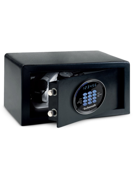 Cassaforte con combinazione elettronica digitale motorizzata con Display a LED con Illuminazione Interna - cm 40.5 x 41.5 x 20 h