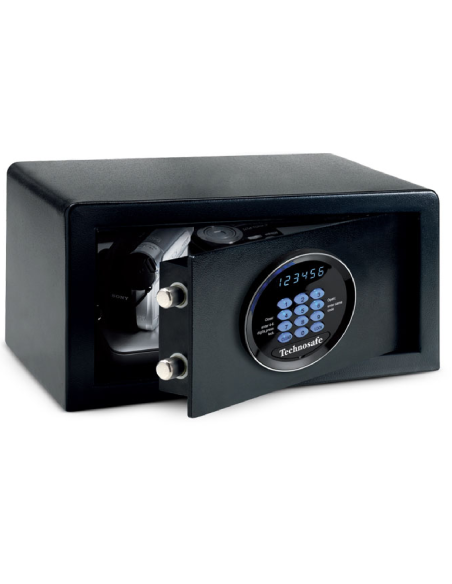 Cassaforte con combinazione elettronica digitale motorizzata con Display a LED con Illuminazione Interna - cm 40.5 x 41.5 x 20 h