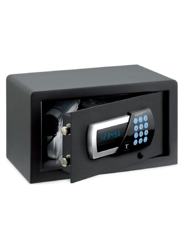 Safe - For hotels - Electronic - Motorized - Led display - cm 28 x 21.5 x 18 h
