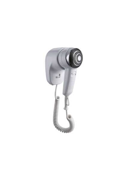 Secador de pelo para hoteles - Soporte de pared - Cuerpo de ABS - cm 9 x 16 x 21 h