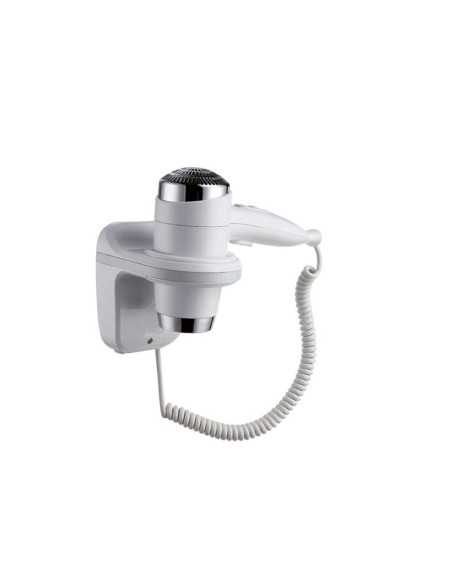 Hair dryer for hotels - Wall support - ABS body - cm 11 x 14 x 19 h