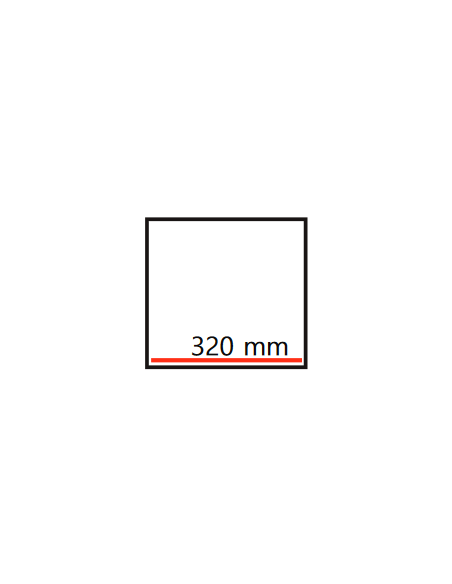 Chamber vacuum sealer - For the counter - 320 mm sealing bar - 39 x 53 x 32h cm