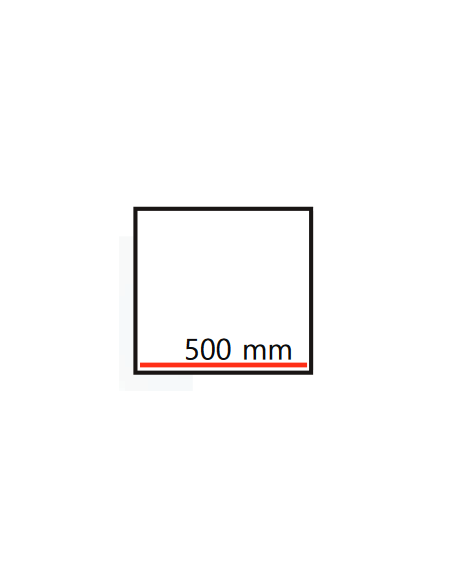 Sottovuoto a campana - Da banco - Barra saldante 500 mm - cm 60 x 67 x 46h