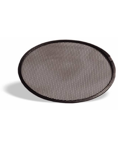 Base rete in alluminio antiaderente per pizza