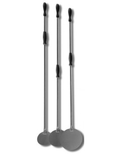 Stainless steel pizza peel - Anatomical anti-scald handle 2