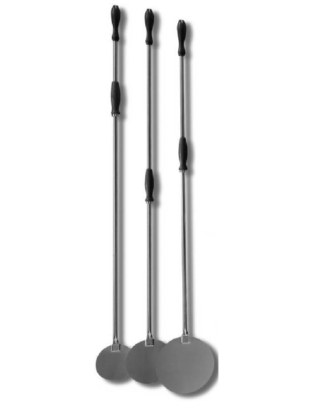 Palino inox per pizza - Impugnatura anatomica antiscottamento