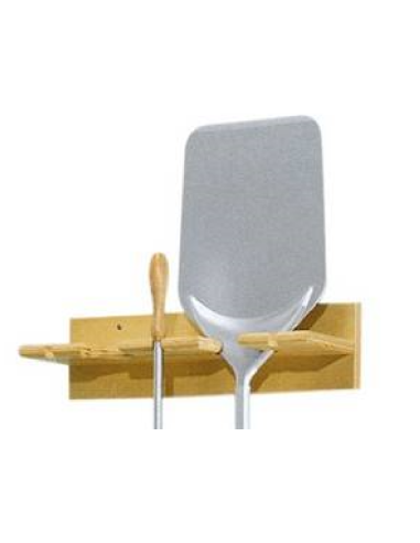 Soporte de pared para 2 palas y 3 estacas
