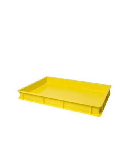 Recipiente de plástico para pizza cm 60 x 40 x 7 h