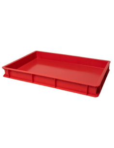 Recipiente de plástico para pizza cm 60 x 40 x 7 h