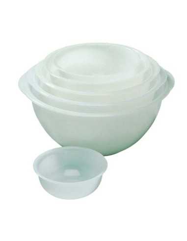 Round bowl in white PE