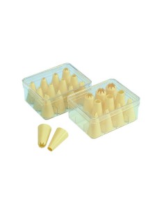 Set 12 bocchette per decorare piccole in PP 2