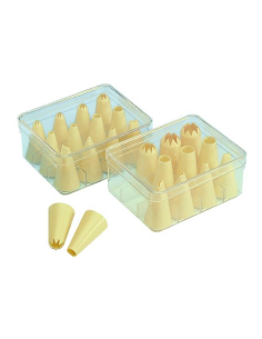 Set 12 bocchette per decorare piccole in PP