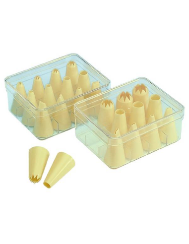 Set 12 bocchette per decorare grandi in PP