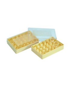 Set of 20 small nozzles for decorating in PP 2