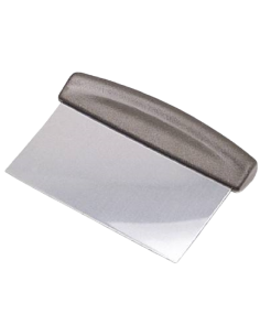 Raschietto inox con manico in ABS - Dimensioni cm 15 x 7.5