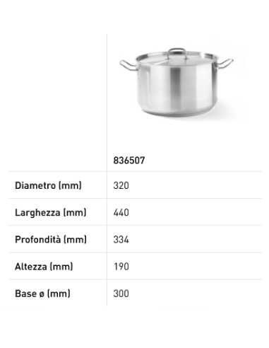 Tegame per carne - Con coperchio - Con fondo...