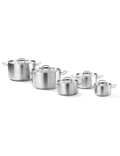 Meat pan - With lid - With encapsulated sandwich bottom -...