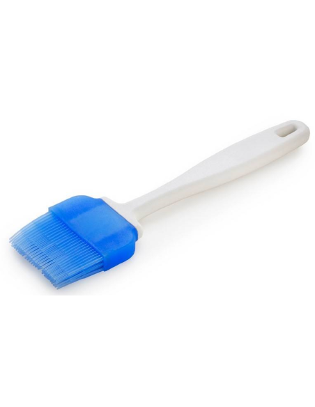 Cepillo de silicona con mango reforzado blanco - Resistente hasta 220°C
