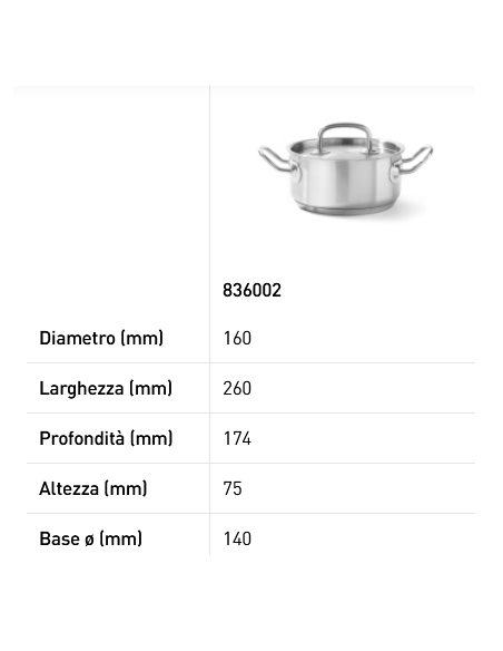 Meat pan - With lid - With encapsulated sandwich bottom - Various sizes