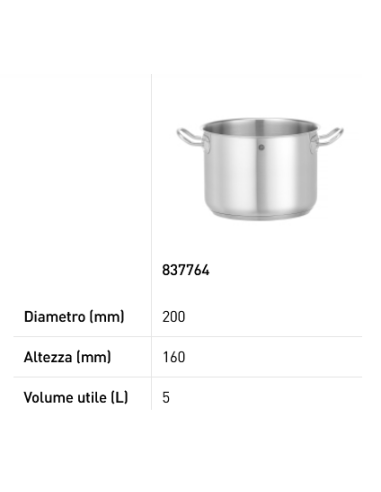 Tall Stew Pot - Without lid - With encapsulated...