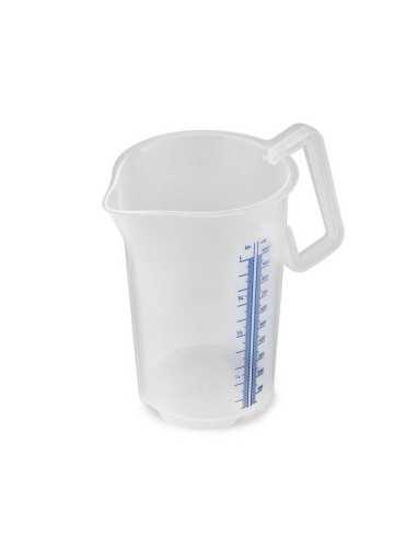 Caraffa in PP graduata scala blu con...