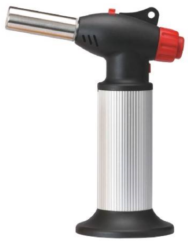 Bruciatore - A gas - Per flambè - Con base -...