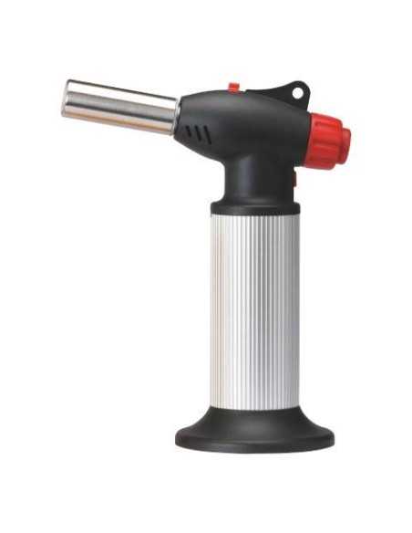 Quemador - A gas - Para flambear - Con base - Dimensiones cm 33 Ø x 15.8 h