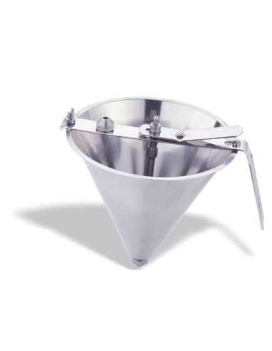 Imbuto colatore in acciaio inox