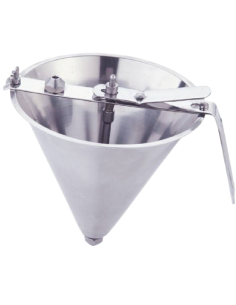 Imbuto colatore in acciaio inox