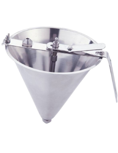 Imbuto colatore in acciaio inox